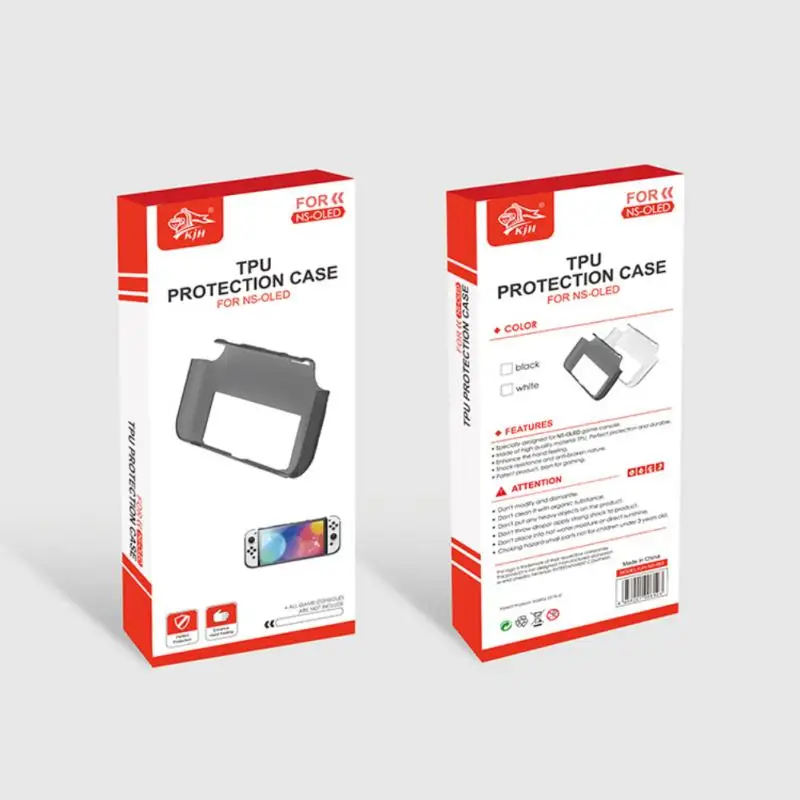 

Protective Case For Switch OLED TPU Shell Game Console Cover Anti-Fall Shockproof Anti-Fragment Shell Game Accessories