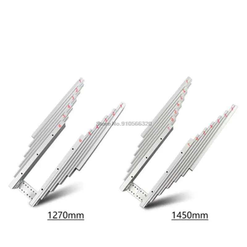 Скрытые направляющие для складного стола алюминиевые телескопические шкафы