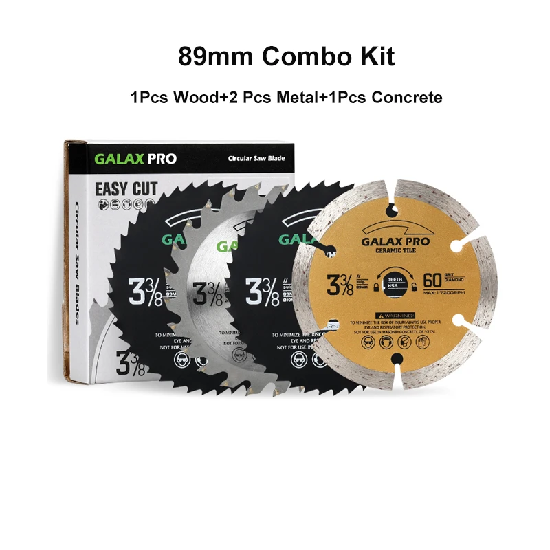 

Saw Blade for Circular Saw 10mm Inner Diameter 115mm 89mm for Woodworking Metal PVC Concrete Free Return Free Shipping