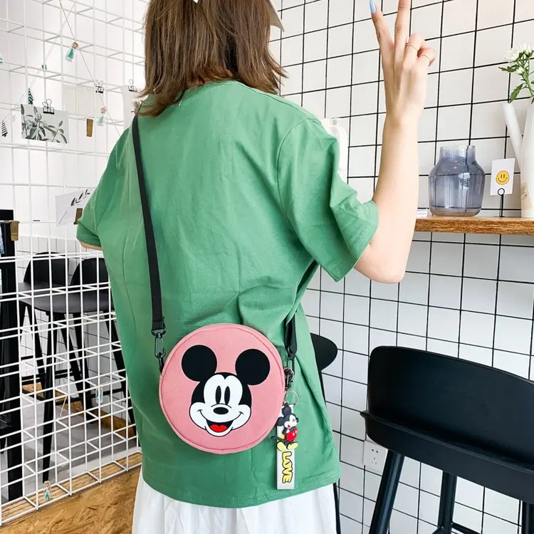 Милая холщовая сумка-мессенджер Disney ins маленькая Корейская Студенческая Фея