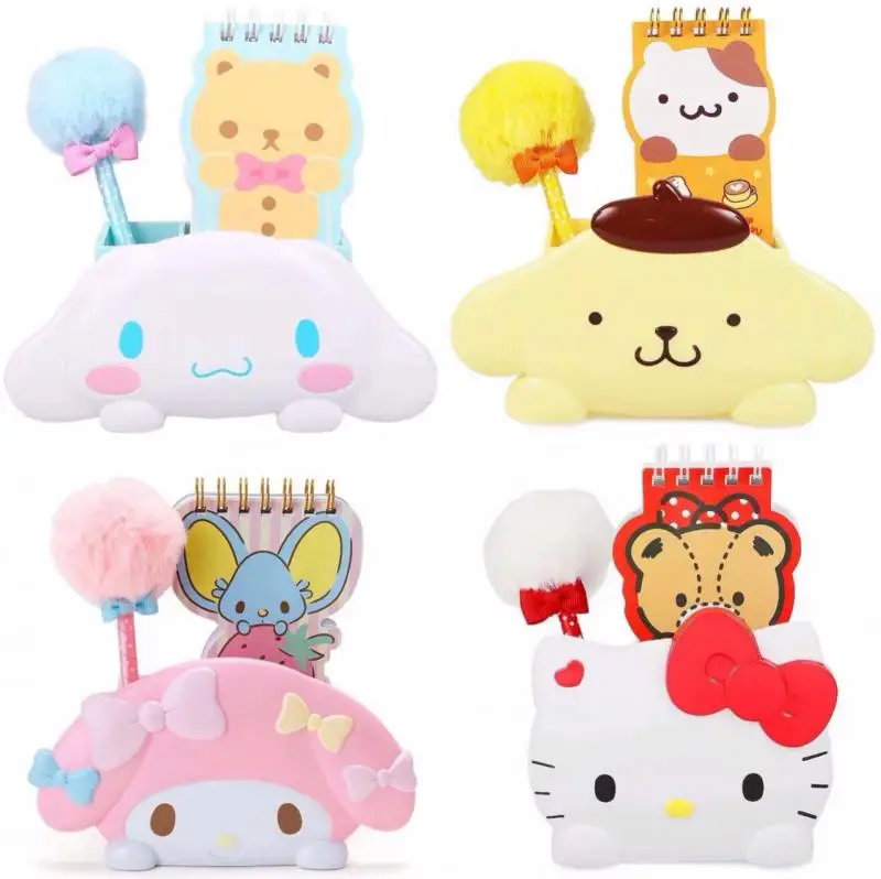 

Kawaii My Melody Cinnamoroll Hellokittys помпон пурин Sanrioed коробка для хранения мультяшный милый коридор Органайзер коробка подарок
