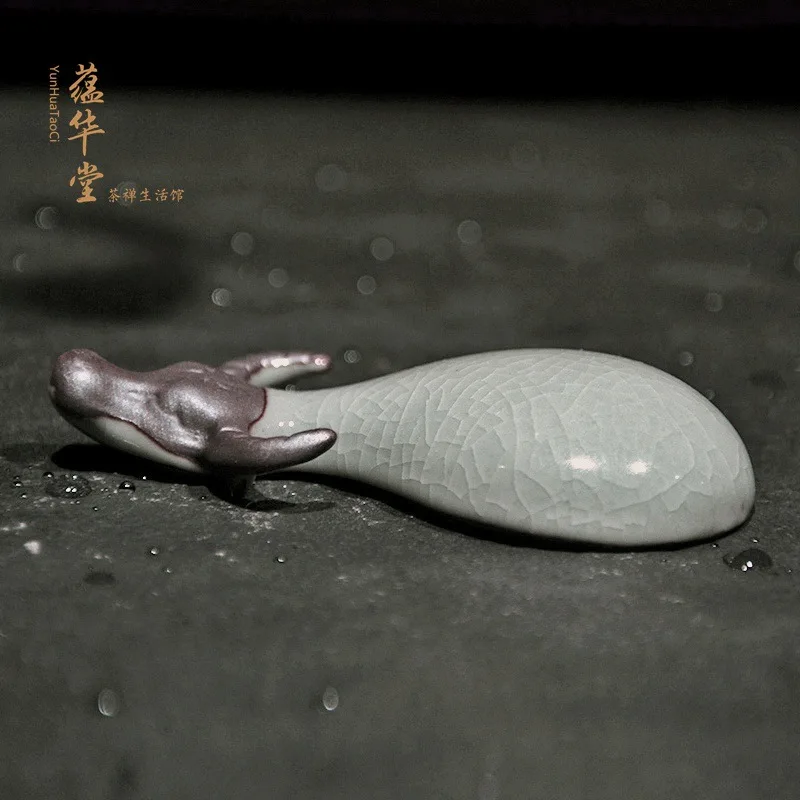 

Calf tea pet ornaments, Geyao Ruya, open tea, pet tea, tea set, tea ceremony, zero gift box packaging