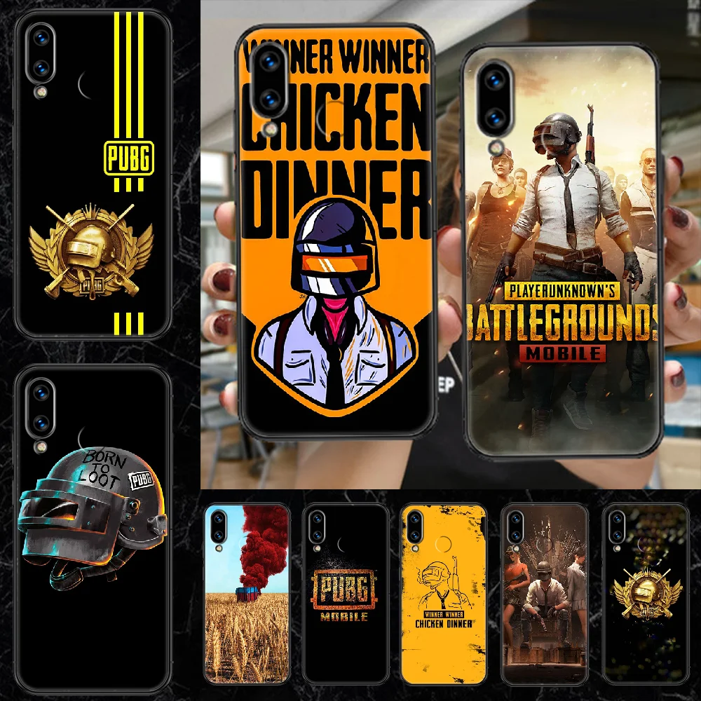 Чехол для телефона с игрой PUBG Huawei Honor 6 7 8 9 10 10i 20 A C X Lite Pro Play водонепроницаемый