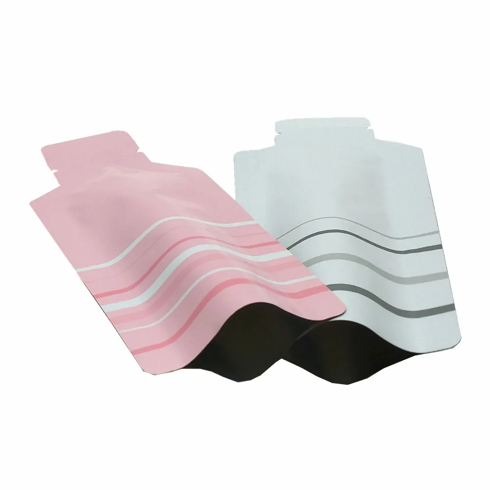 2 размера открывающийся верхний мешок из алюминиевой фольги 100 шт./лот