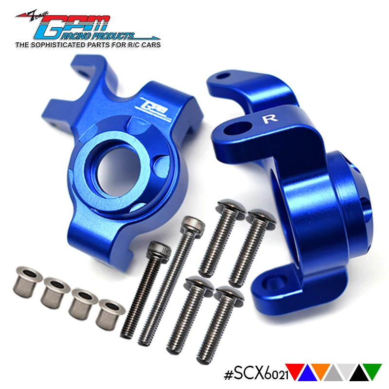 AXIAL 1/6 SCX6 JEEP JLU WRANG LER 4WD-AXI05000T1 Aluminum alloy front steering knuckle AXI252004