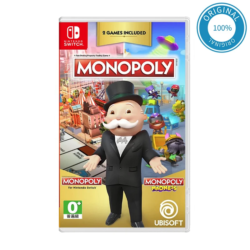 

Nintendo Switch Game Deals - MONOPOLY + MONOPOLY Madness - Games Physical Cartridge - HK/EU/US/AUS Edition Random Shipment