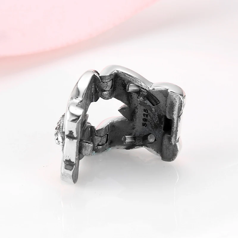 Fit Reflexions charms 925 браслет Стерлинговое Серебро 925 Бабочка Животные Очаровательные бусы-клипсы Женские аксессуары ювелирные изделия