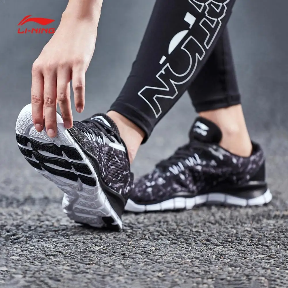 Li-Ning/Женская обувь для супер тренировок; дышащая обувь; свободные гибкие кроссовки с подкладкой; спортивная обувь для фитнеса; SAMJ18