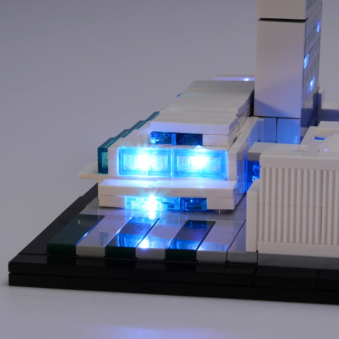 USB светильник ing Kit для архитектуры штаб квартиры ООН 21018 (только светодиодный без