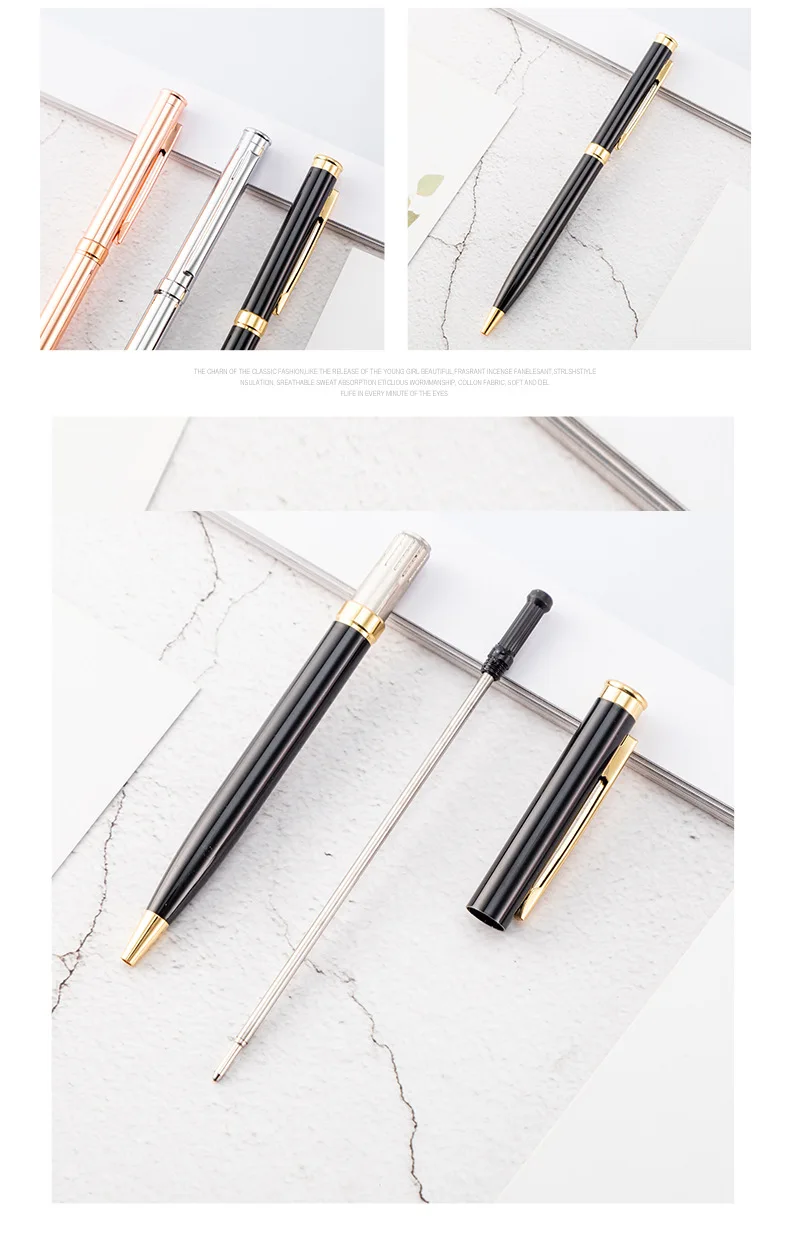 Канцелярия Canetas Criativa Back To School ручка Dugopis прямые продажи металлический поворотный шар Горячая Распродажа ручек Канцтовары школьная Ручка ручки для школы YZB040G