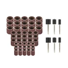 66 шт. абразивный инструмент, шлифовальная лента с хвостовиком 3,175 мм, набор шлифовальных барабанов для Dremel и роторных аксессуаров