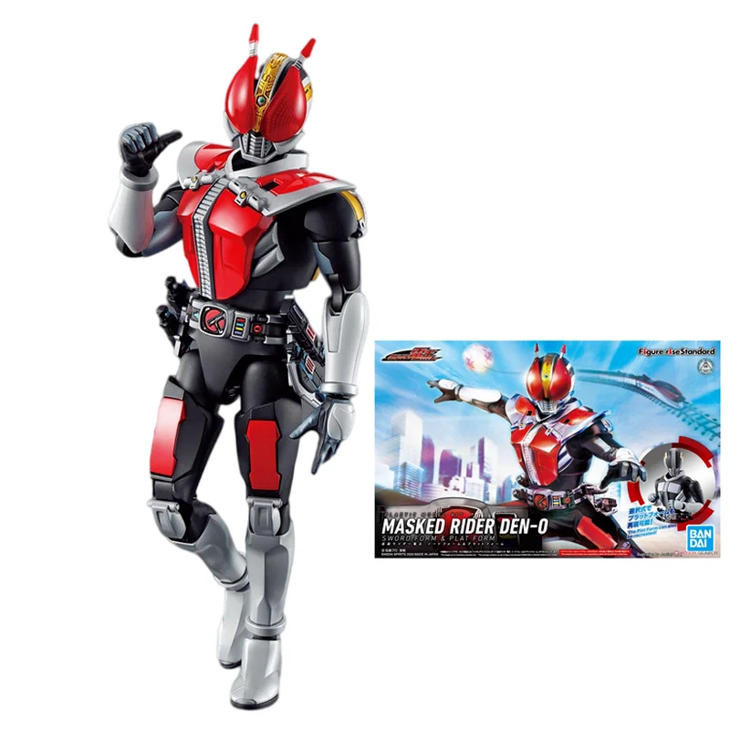 

В наличии Bandai фигурка-подъем Стандартный маскарадный Райдер Дэн-о форма меча и плоская форма Сборная модель Коллекционная экшн-фигурка игр...