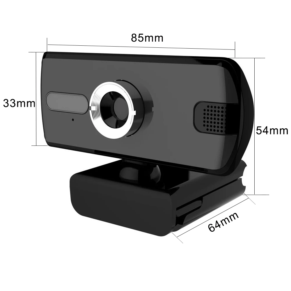 

Webcam 1080P HD Web Camera Webcam Microphone Rotatable Cameras for Live Broadcast Video Calling Conference Work Camara Web Cam