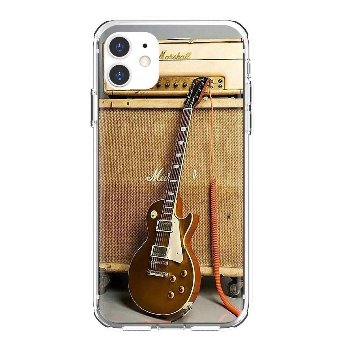 Музыкальные инструменты-гитара Gibson для Huawei P30 P40 P20 P7 P8 P9 P10 Lite Plus Pro 2015 2016 2017 мини