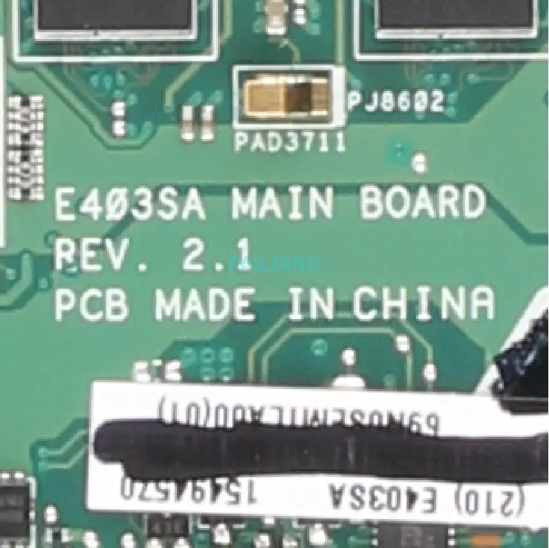 Материнская плата для ноутбука ASUS E403SA REV.2.1 с 4 Гб ОЗУ | Компьютеры и офис