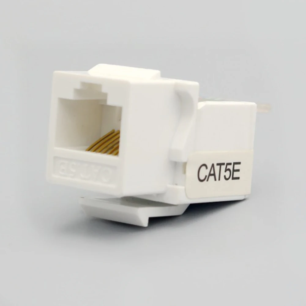 5 шт. RJ45 CAT5E CAT6 UTP не требует применения инструментов кабель адаптер AMP сетевой