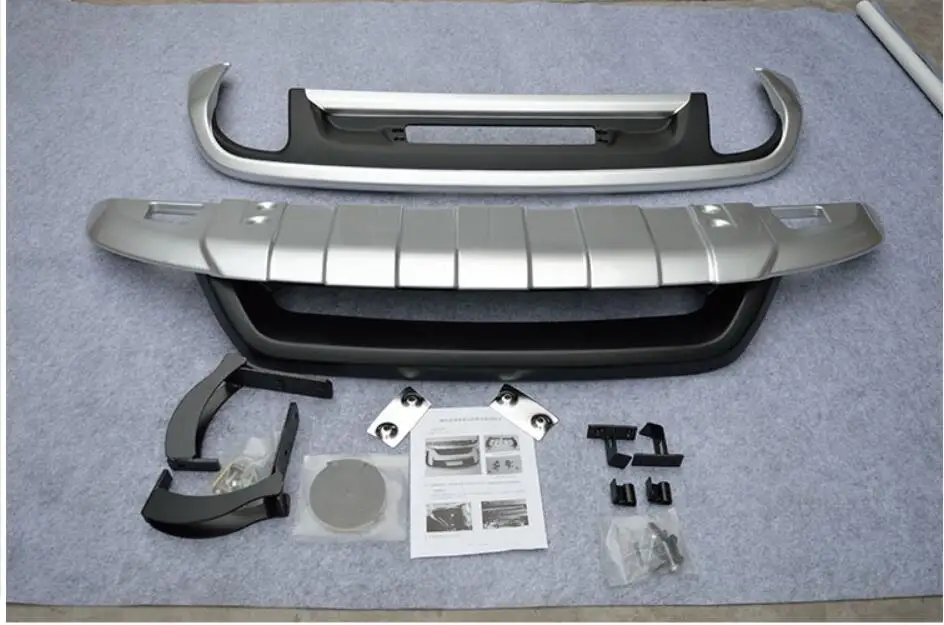 Передний и задний бампер из нержавеющей стали АБС защитная противоскользящая