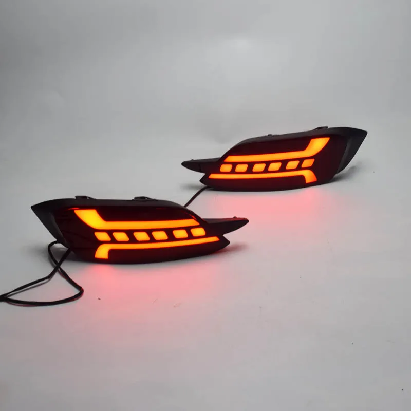 

YUANEN Car LED Rear Lamp for Honda Civic LED Rear Bumper Light for CIVIC Rear Lamp 2016 2017