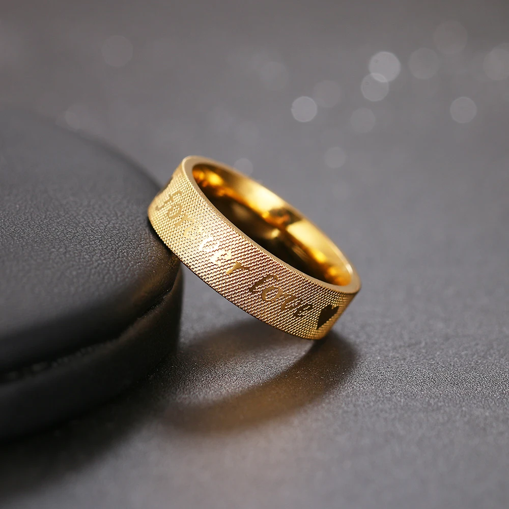 CACANA кольцо для Для женщин человек матовая любовь навсегда сердце образный