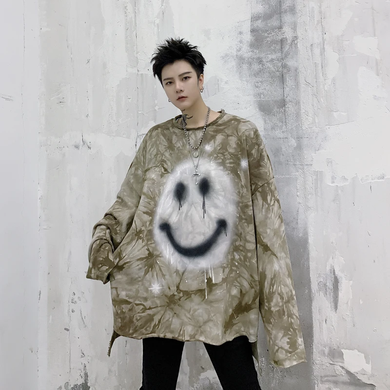 Мужской Повседневный пуловер в стиле хип хоп|Мужские толстовки и свитшоты| |