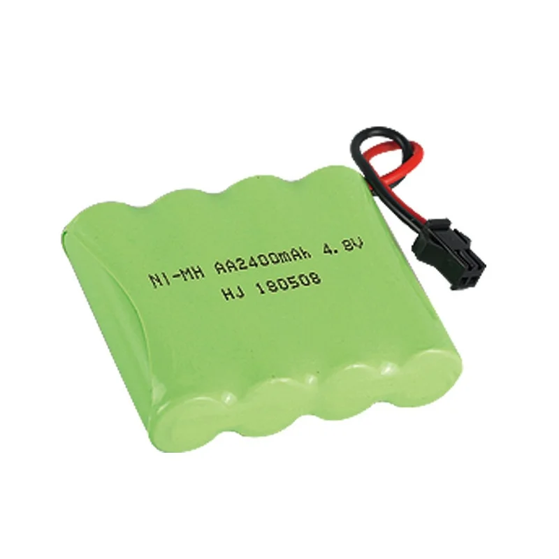 

( M Model ) 4.8v 2400mah NiMH Battery For Rc toys Cars Tanks Robots Boats Guns 4.8v Rechargeable Battery 4*AA Battery Pack 10Pcs