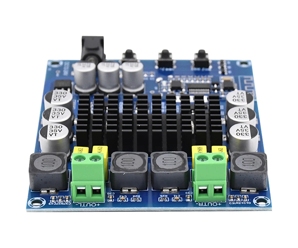 AIYIMA Bluetooth 5,0 TPA3116D2 цифровой усилитель плата класса D Мини усилитель мощности для дома 50x2 с предусилителем NE5532 Op Amp
