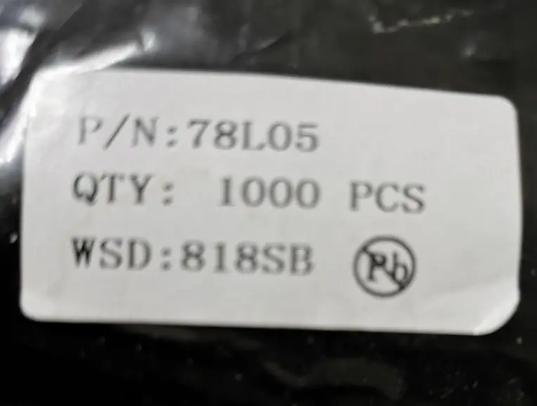 

50pcs/lot WS78L05 78L05 5.0V 0.1A TO-92 new original In Stock