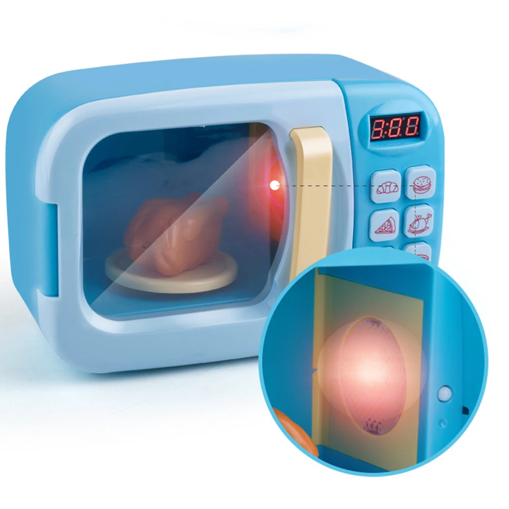 

Practical Props for Kids Pretend Play Electronic Mini Simulated Kits Toys ABS Plasticine Simulation Kitchenware