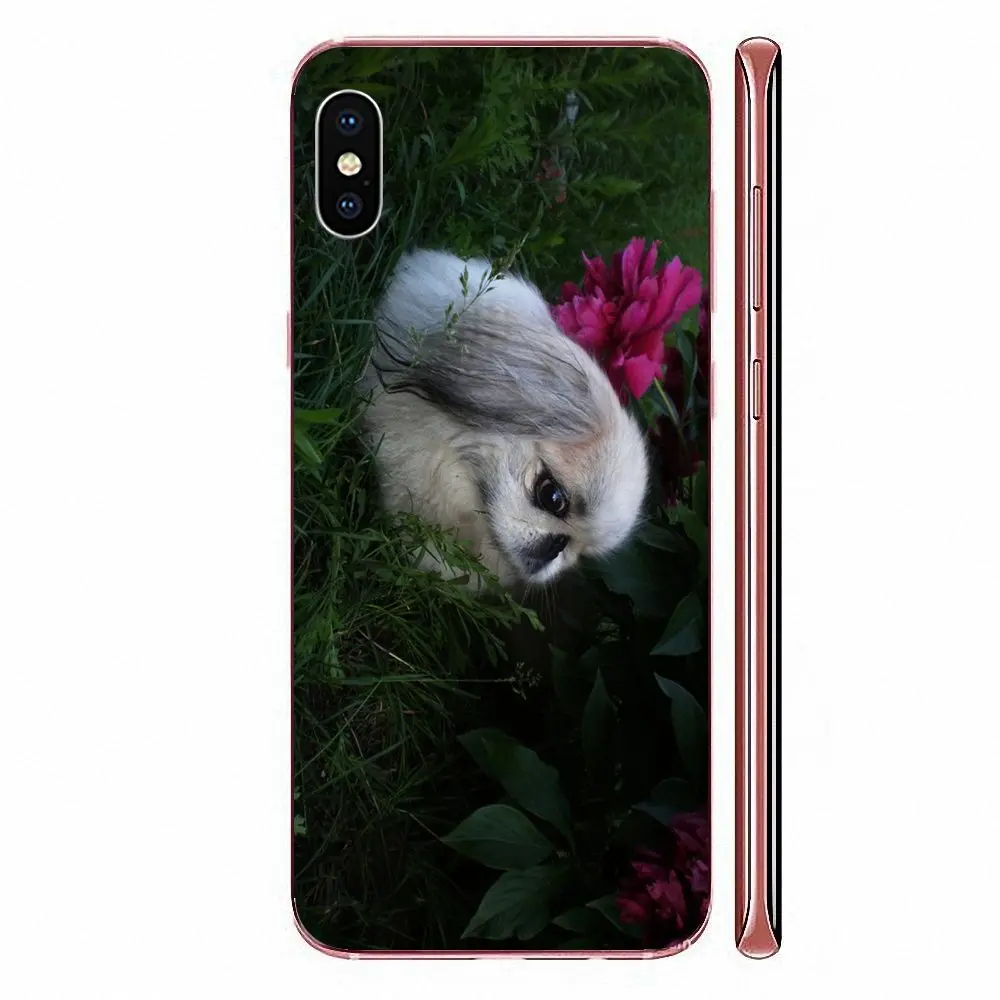 Милый чехол для телефона мопса квадраты Motorola G G2 G3 G4 G5 G6 G7 Plus Xiaomi Redmi Note 8 8A 8T 10 K30 Pro
