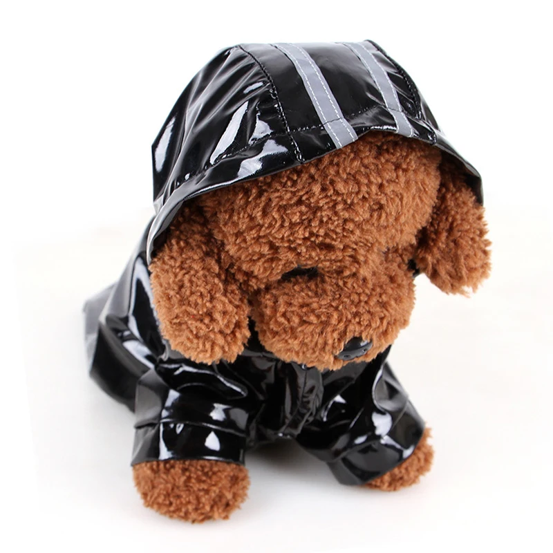 

Summer Outdoor Puppy Pet Rain Coat S-XL Hoody Waterproof Jackets PU Raincoat for Dogs Cats Apparel Clothes Dog Rain Coat