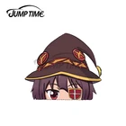 Наклейки для автомобиля Megumin Peeker Kawii, 13x8 см, виниловые наклейки для автомобиля, мотоцикла, декор бампер для автомобильного стайлинга