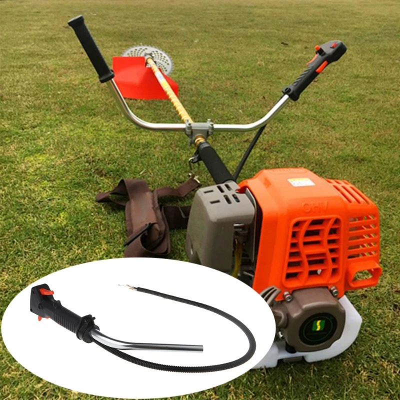 

Throttle Handle Switch Right Control For Brushcutter Grass Trimmer Lawn Mower