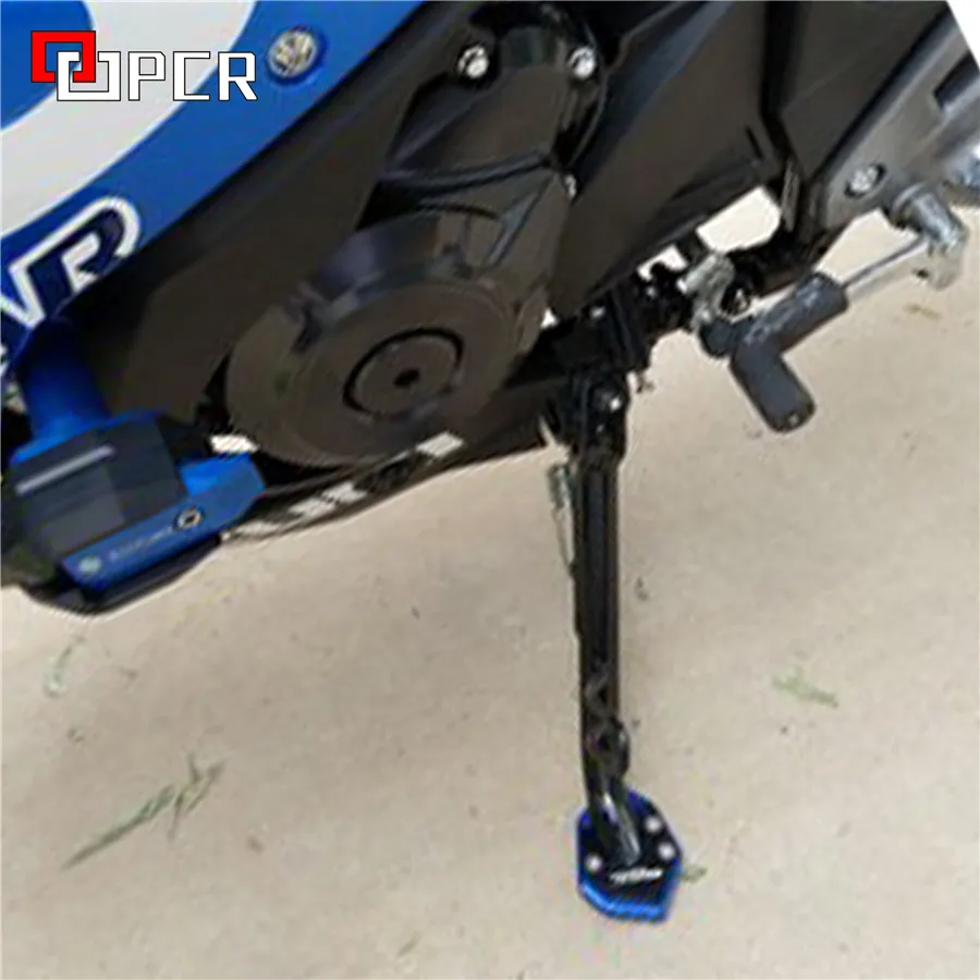 Черная и синяя подставка для мотоцикла Suzuki DL250 V Strom Vstrom DL 250 2017 2018 2019 2020|Накладки