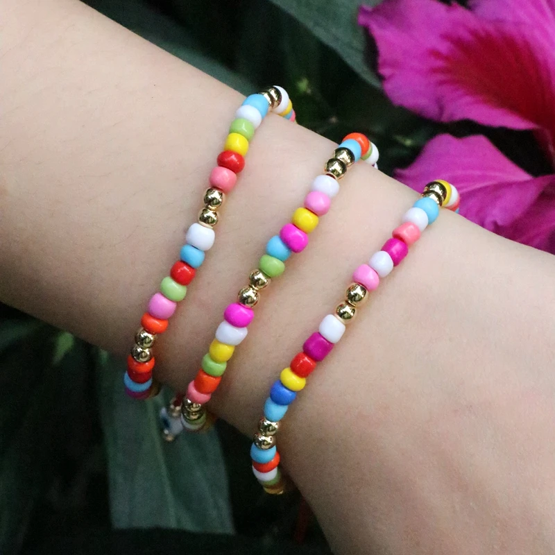 

5 шт., женский браслет в стиле «Бохо»