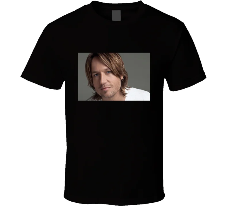 Мужская футболка Keith Urban Face для женщин и мужчин | одежда