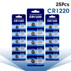 25 шт., литий-ионные батарейки CR1220 CR 1220 Lithim DL1220 BR1220 ECR1220 LM1220 L04 5012LC