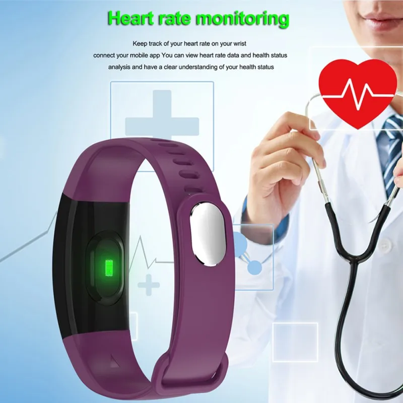 Многофункциональный фитнес браслет IP68 водонепроницаемый смарт Браслет