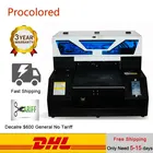 Печатная машина procolour для футболок, DTG принтер A4, A3, автоматический планшетный УФ-принтер для футболок чехол для телефона, рисунок под дерево, футболок