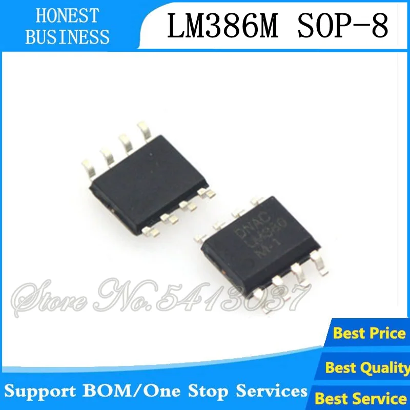 50 шт./лот LM386M 1 LM386 SOP 8 в наличии|Аксессуары для наушников| |
