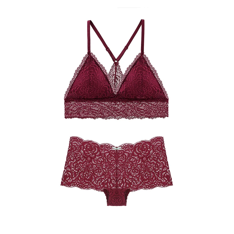 1 комплект женского нижнего белья кружевной бюстгальтер комплекты сексуальные