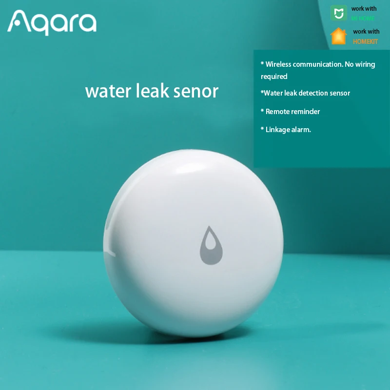 Датчик утечки воды Aqara Zigbee беспроводной водонепроницаемый детектор с