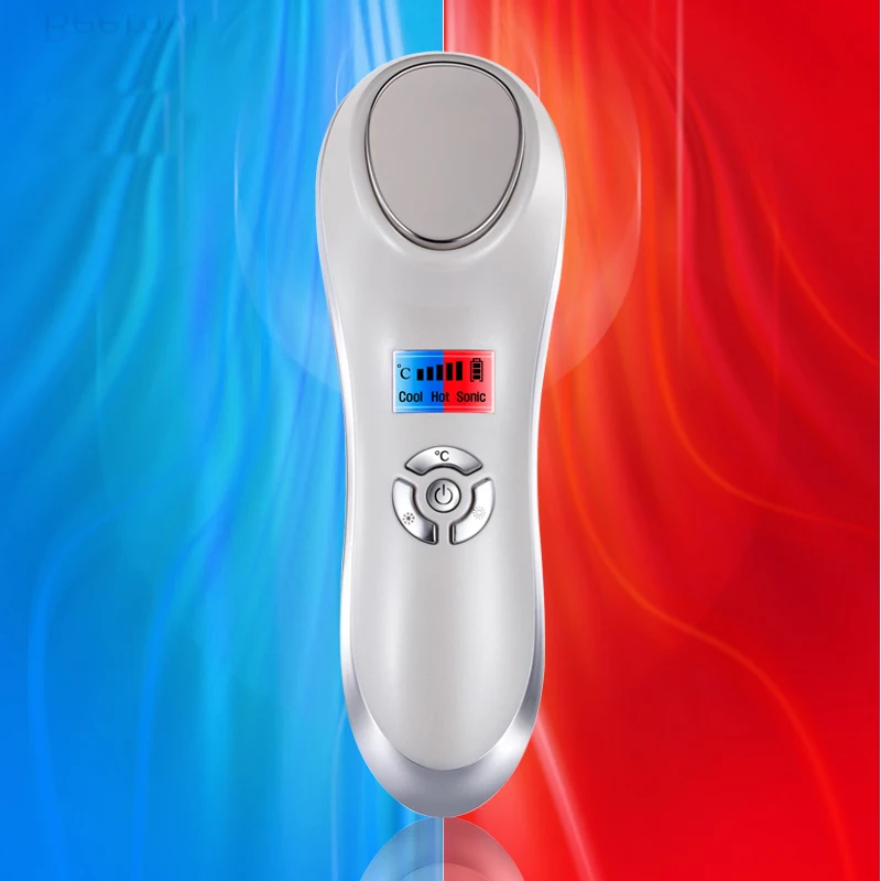 Электрический аппарат для горячей и холодной косметики антивозрастной ионный