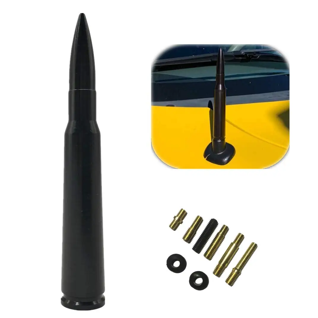 Короткая антенна 4 2 дюйма черная подходит для Toyota Tacoma 1995-2019 Harley-Davidson 1998-2019 - купить
