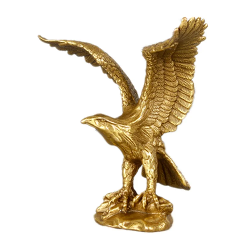 

Pure Copper Grand Exhibition Grand Eagle Ornaments Lucky Feng Shui Crafts Office Furnishings Home Accessories Gifts D508