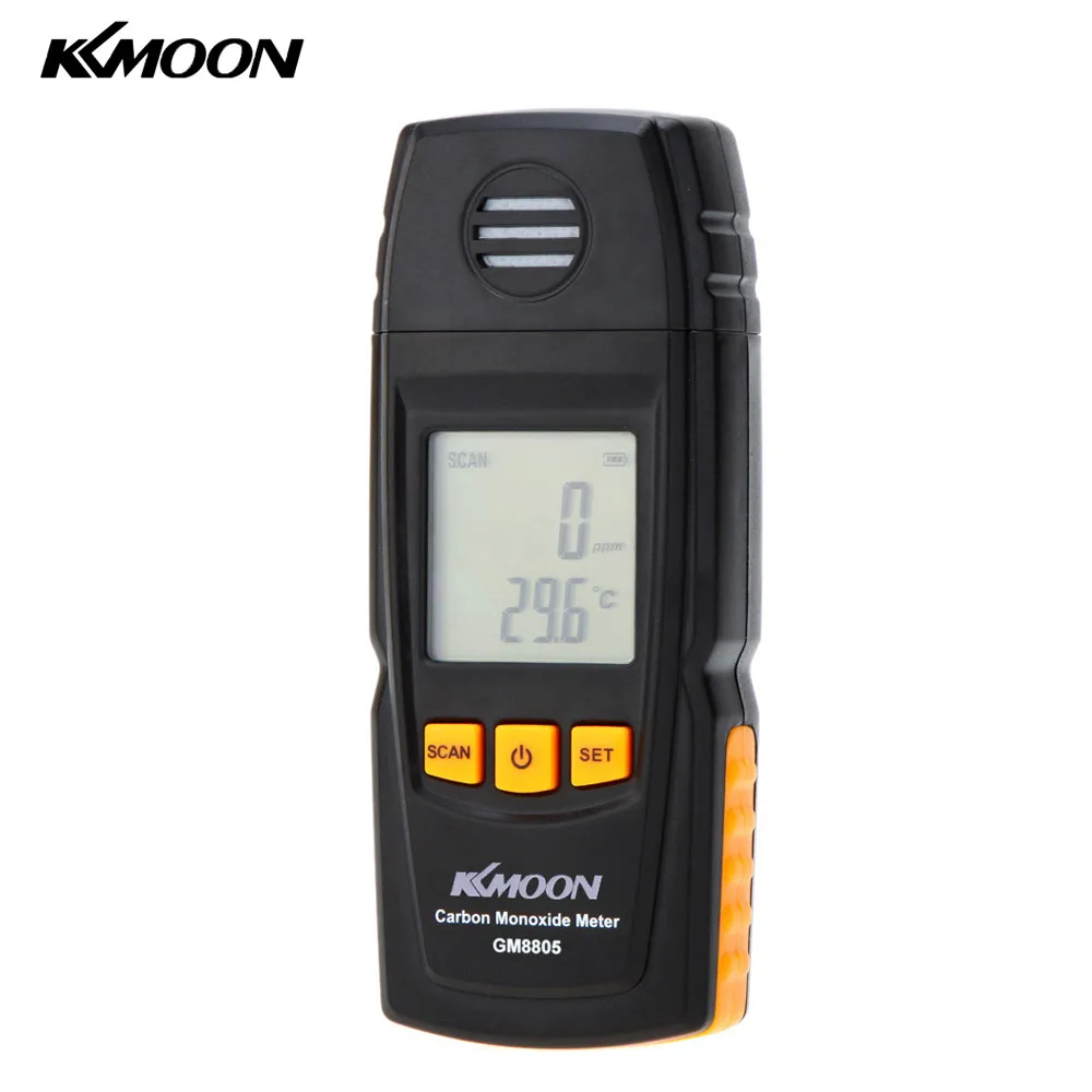 

KKmoon ручной измеритель монооксида углерода с высокой точностью тестер углекислого газа монитор детектор датчик 0-1000ppm GM8805