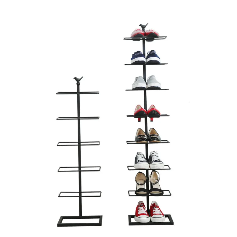 

Simple household iron shoe rack small simple shoes storage rack clothing store multi-layer shoe display frame