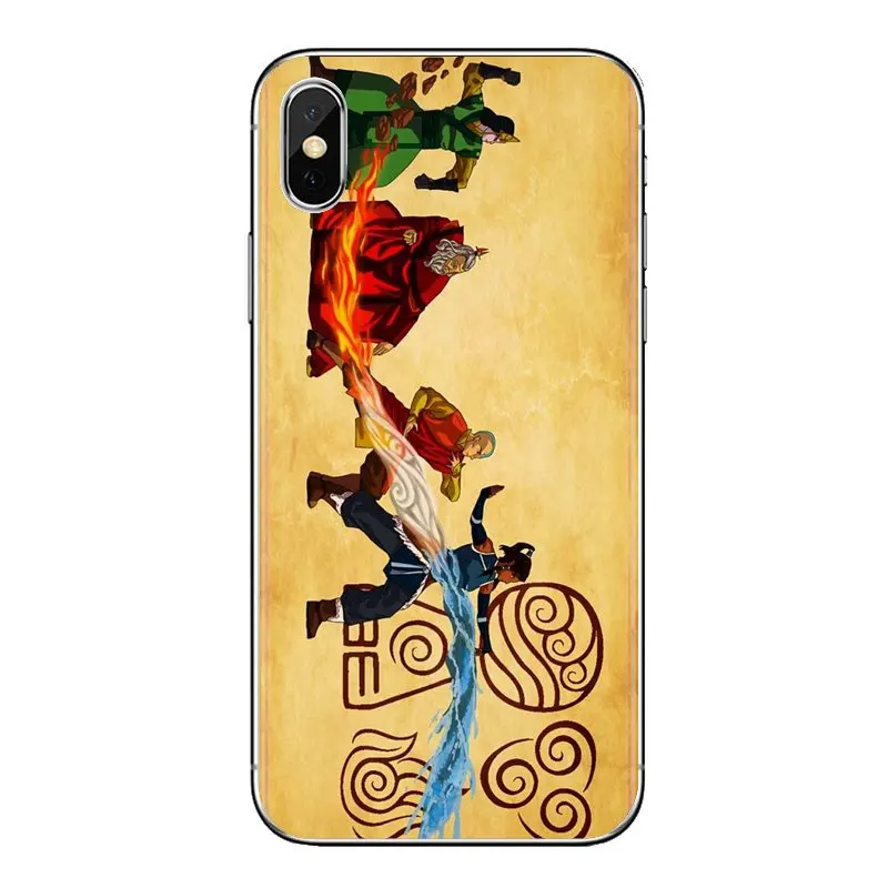 Сотовый Чехол для телефона чехол Аватар &quotПовелитель стихий&quot Art спортивной