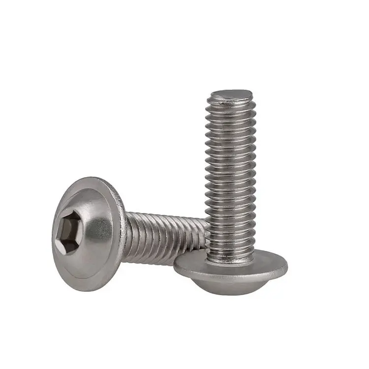 304 нержавеющая сталь круглая головка с проложенным шестигранным винтом