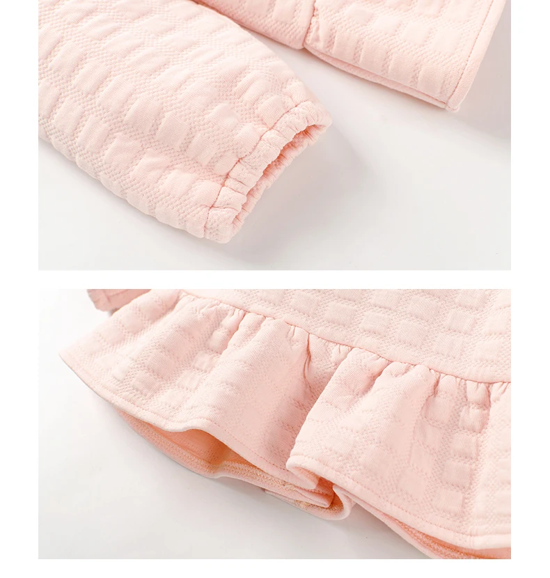 Dinstry/ г. Новая весенне-осенняя одежда для маленьких девочек детская одежда с длинными рукавами платья для малышей от 0 до 4 лет