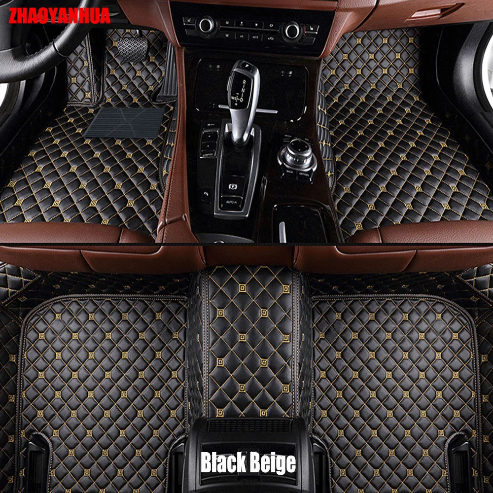 

ZHAOYANHUA car floor mats for Mercedes Benz S class W221 S350 S400 S500 S600 L rugs case car-styling carpet liners (2005-2013)